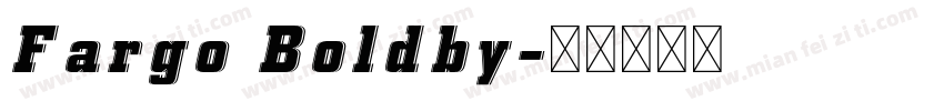 Fargo Boldby字体转换